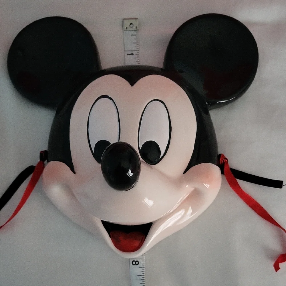 Disney Mickey Mouse Mask with Original Box 8x8 Inches - Picture 6 of 7